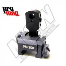 ProMag M16 / AR-15 Flip Up Ranging Rear Sight