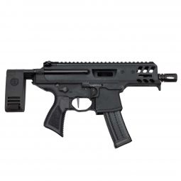 Sig Sauer MPX Copperhead Pistol 4.5", 9mm, Pistol Brace, M-LOK Handguard & 20 Round Mag, Black