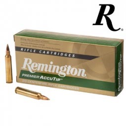 Remington Premier .204 RUGER 40 Gr. Accutip V Boat Tail Ammunition 20 Round Box