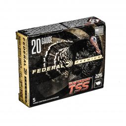 Federal Heavyweight TSS Turkey Load, 20ga. 3" 1-1/2oz. #9 Shot, 5 Round Box