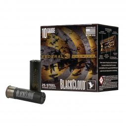 Federal Black Cloud Steel 10Ga. #2 Shot 1-5/8oz. 25 Round Box