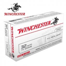 Winchester .32 Auto 71GR. Ammunition 50 Round Box