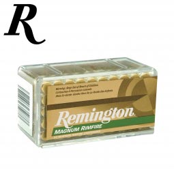 Remington .22 Win Mag 40gr. JHP Ammunition, 50 Round Box