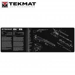 TekMat M14 (M1A) 12"x36" Gun Cleaning Mat, Black