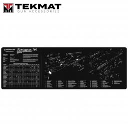 TekMat Remington 700 12"x36" Gun Cleaning Mat, Black