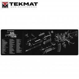 TekMat Sig Sauer 556 12"x36" Gun Cleaning Mat, Black