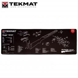 TekMat Ruger 10/22 15"x44" Premium Gun Cleaning Mat, Black