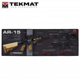 TekMat AR-15 Weapons Platform 15"x44" Premium Gun Cleaning Mat