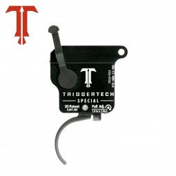 TriggerTech Rem 700 Special Trigger, Right Handed, Black Curved Trigger