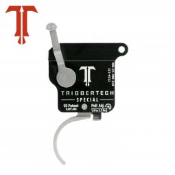 TriggerTech Rem 700 Special Trigger, Right Handed, Stainless Curved Trigger