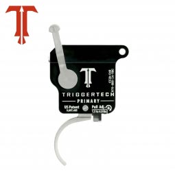 TriggerTech Rem 700 Primary Trigger, Right Handed, Stainless Curved Trigger