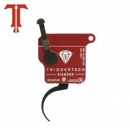 TriggerTech Rem 700 Diamond Trigger, Right Handed, Black Pro Curved Trigger