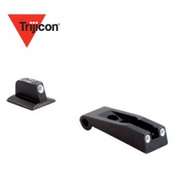 Trijicon Ruger SR9, 9C, 40, 40C Front and Orange Rear Night Sight Set