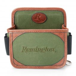 Remington Waxed Canvas & Leather Clip On Shell Carrier