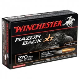 Winchester Razorback XT 270 WIN 130gr. Ammunition 20 Round Box