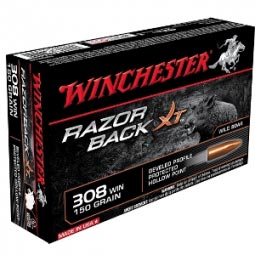 Winchester Razorback XT .308 WIN 150gr. Ammunition 20 Round Box