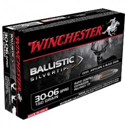 Winchester Ballistic Silvertip 150gr. 30-06 Ammunition 20 Round Box