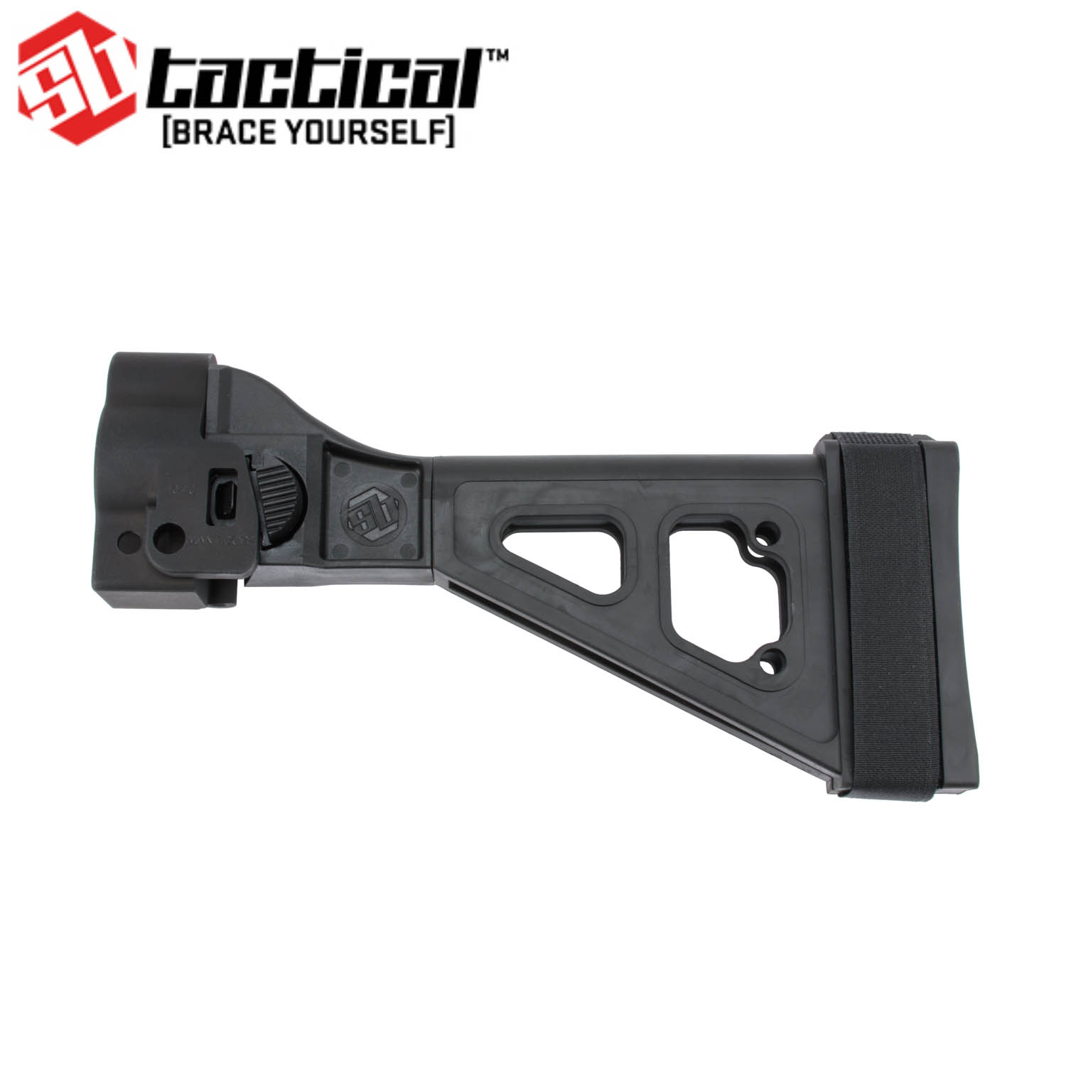 SB Tactical HK MP5 SBT5A Brace, Black: MGW