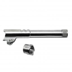 Nighthawk Custom Drop-In 1911 Threaded Barrel, 9mm 4.25" Stainless, Wilson/Nolan Ramp