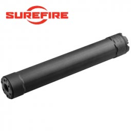 Surefire Thread-on 9mm Suppressor, M13.5x1 LH Threads, Black Octagon Titanium Outer