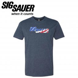 Sig Sauer Red, White & Blue Logo T-Shirt