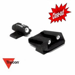 Trijicon SIG 3 Dot Front and Novak Rear Night Sights, Green