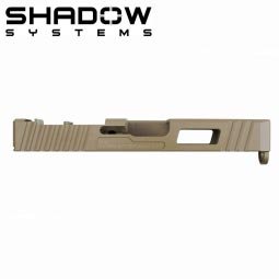 Shadow Systems Slide for Glock 19, Optics Ready w/RMR Cut, Cerakote FDE (Gen3)