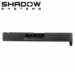 Shadow Systems Enhanced Carry Slide for Glock 19, Black DLC (Gen 3)