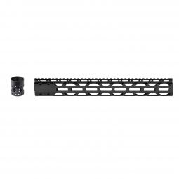 ATI AR-15 Free Float Slim M-LOK Handguard, 15"