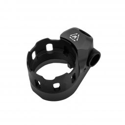 Strike Industries AR Enhanced Castle Nut & Endplate, Black