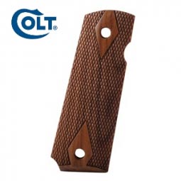 Colt 1918 Government / Commander Double Diamond Checkered Walnut Grips