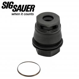 Sig Sauer Taper-Lok Muzzle Brake Assembly, .338 5/8x24 for SRD338 QD Silencer