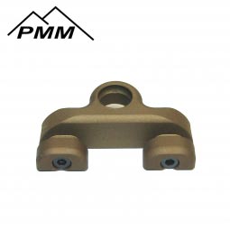 PMM SCAR Rear QD Rotating Right Handed Sling Mount for Oval Mounting Plate, FDE