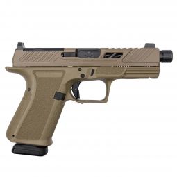 Shadow Systems MR920 Elite Pistol, 9mm FDE Frame, Threaded DLC Barrel