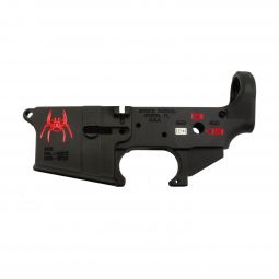 Spike's Tactical AR-15 Stripped Lower, Color Filled Markings