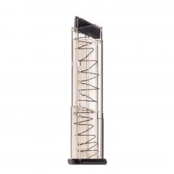 ETS Smith & Wesson M&P Shield 9mm Translucent Magazine, 12 Round