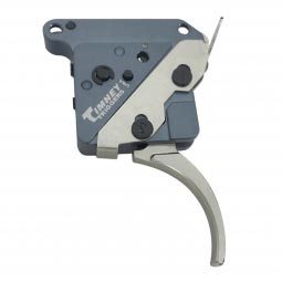 Timney The Hit Remington 700 Trigger, Right Handed, Curved Nickel Plated Trigger