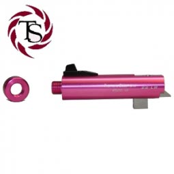 Tactical Solutions Trail-Lite 4" Pink Threaded Barrel