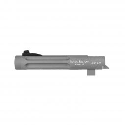 Trail-Lite 5.5" Buckmark Barrel, Threaded End, Fluted / Gun Metal Gray