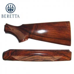 Beretta 390 12GA Deluxe Oil Finish Field Wood Set