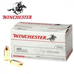 Winchester USA 45 Auto 230GR. FMJ 100 Rd. Value Pack