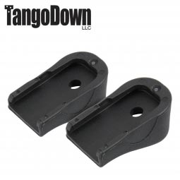 TangoDown Vickers Tactical Magazine Floorplate 2 Pack for Glock G42, Black