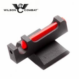 Wilson Combat 1911 Snag-Free Front Sight, Competition Red Fiber Optic, .200"