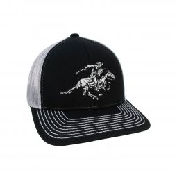 Winchester Black/Gray Mesh Cap