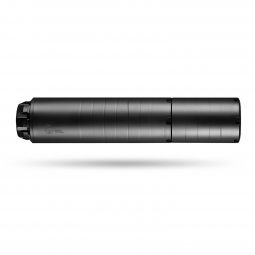 Dead Air Wolfman 9mm Suppressor, 1/2" x 28 Threads, Black