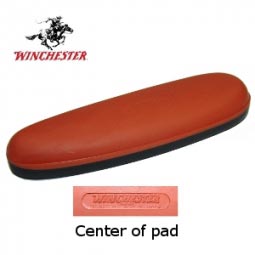 Winchester Orange Smooth English Style Recoil Pad