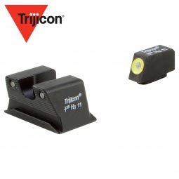 Trijicon Walther PPS / PPX HD Night Sight Set, Yellow Front Outline