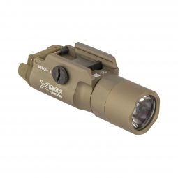 Surefire X300 Ultra Weapon Light, Thumb Screw Rail Mount, Tan