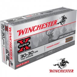 Winchester Super X 150 Grain 30-30 WIN Ammunition 20 Round Box