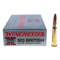 Winchester Super X 180gr. 303 British Ammunition 20 Round Box